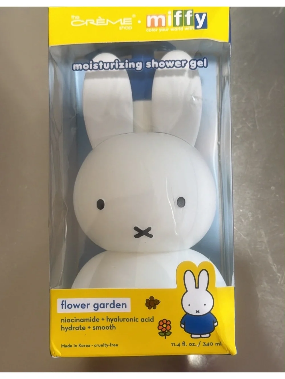 NWT The Crème Shop Miffy Sweet Wonder Shower Gel 01